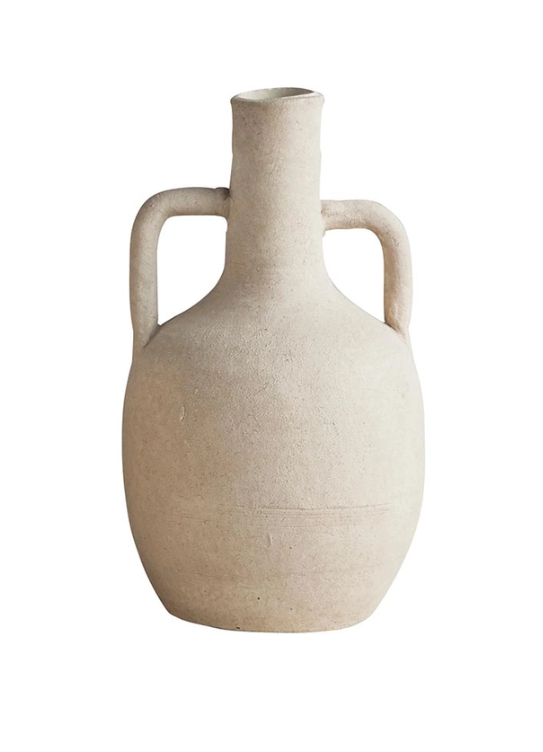 Cream Terracotta Vase